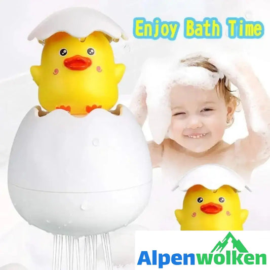 Alpenwolken - Schlüpfen Entlein Spray Badespielzeug | abschiedsgeschenk Kindertagesstätte