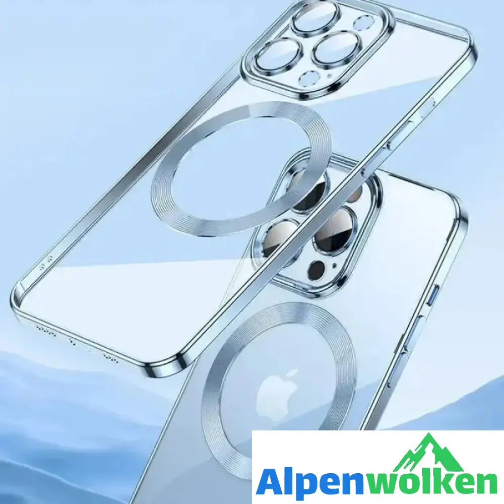 Alpenwolken - 🎊Schlussverkauf - 50 % Rabatt🎊Kabellose Magnetische All-Inclusive-iPhone-Hülle mit Galvanik