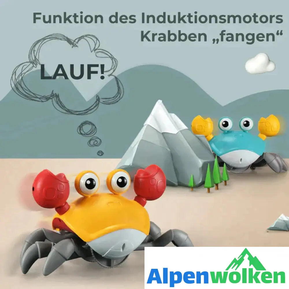 Alpenwolken - (🔥Schlussverkauf🔥)Krabbelndes Krabbenspielzeug für Kinder