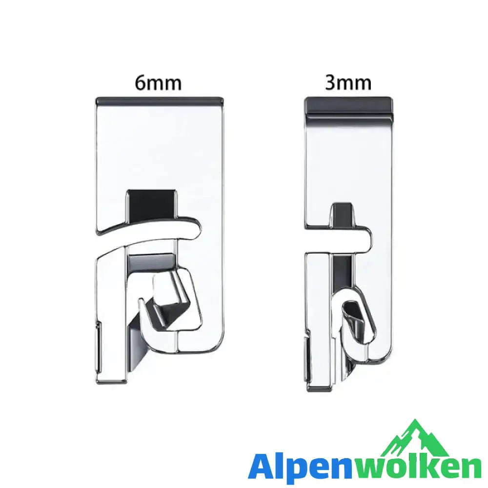 Alpenwolken - Schmaler gerollter Saumfuß