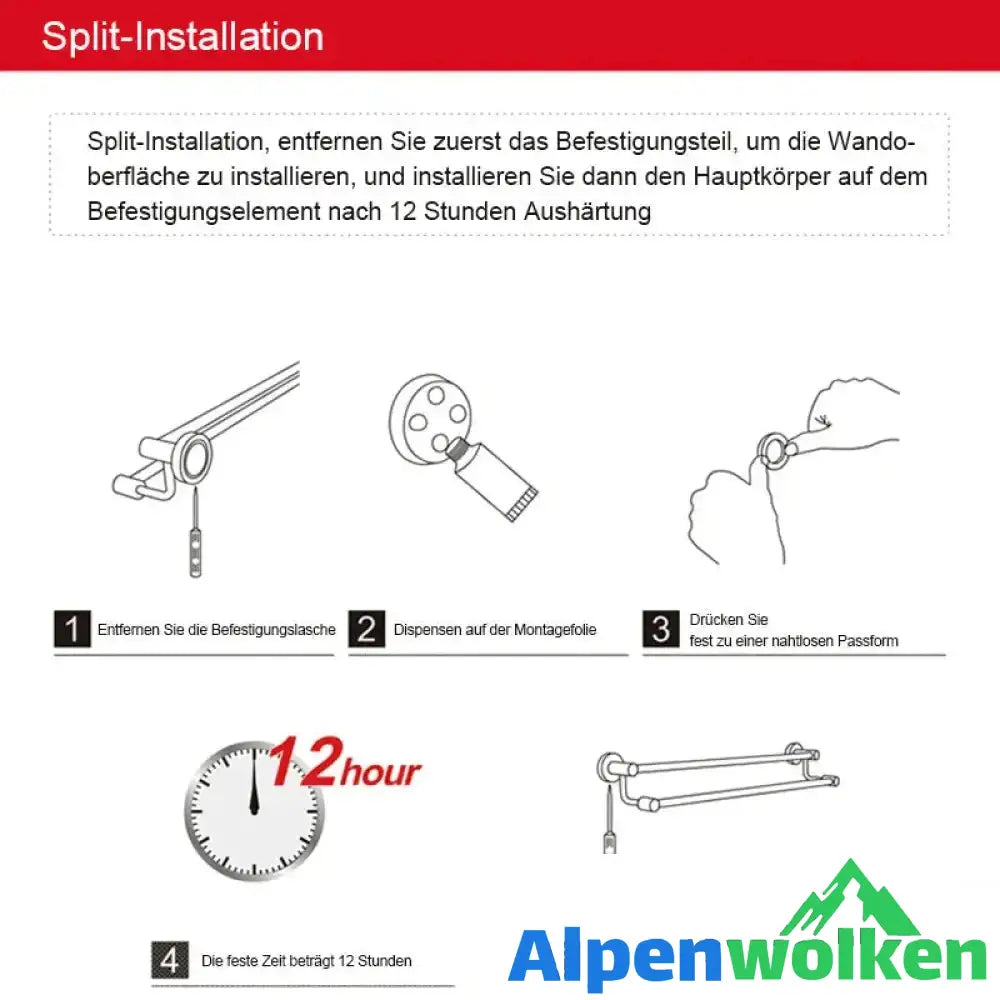 Alpenwolken - ✨Schnell trocknender Glaskleber🔥