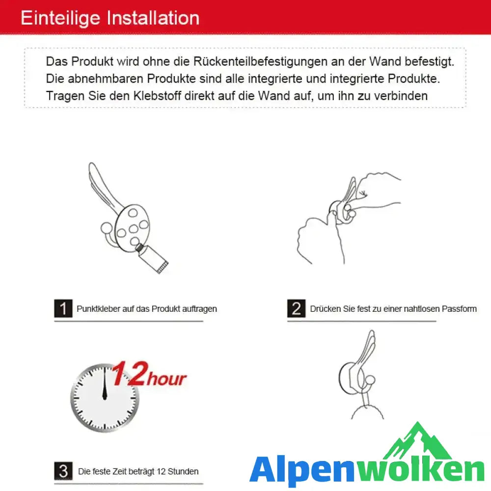 Alpenwolken - ✨Schnell trocknender Glaskleber🔥