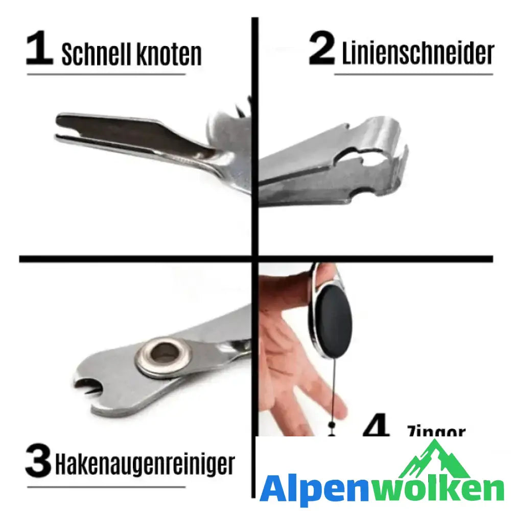 Alpenwolken - Schnelles Knotenwerkzeug - professionelles Verknoten in Sekunden