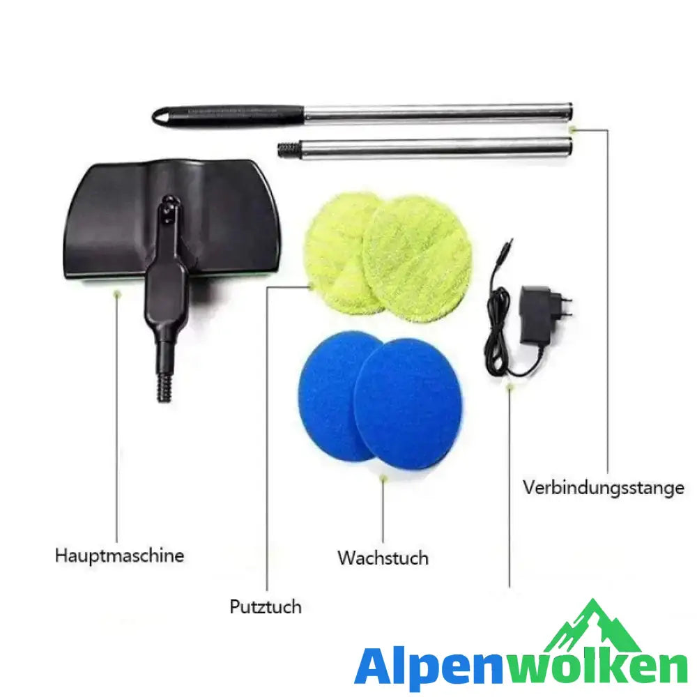 Alpenwolken - Schnurloser wiederaufladbarer elektrischer Mopp