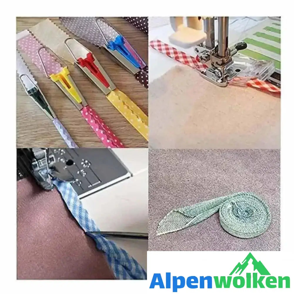 Alpenwolken - Schrägbindewerkzeuge zum Nähen von Steppzubehör