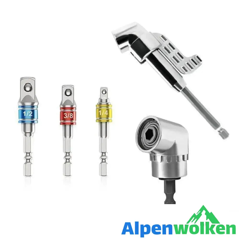 Alpenwolken - Schraubendreher-Bithalter-Zubehör A: 2PCS