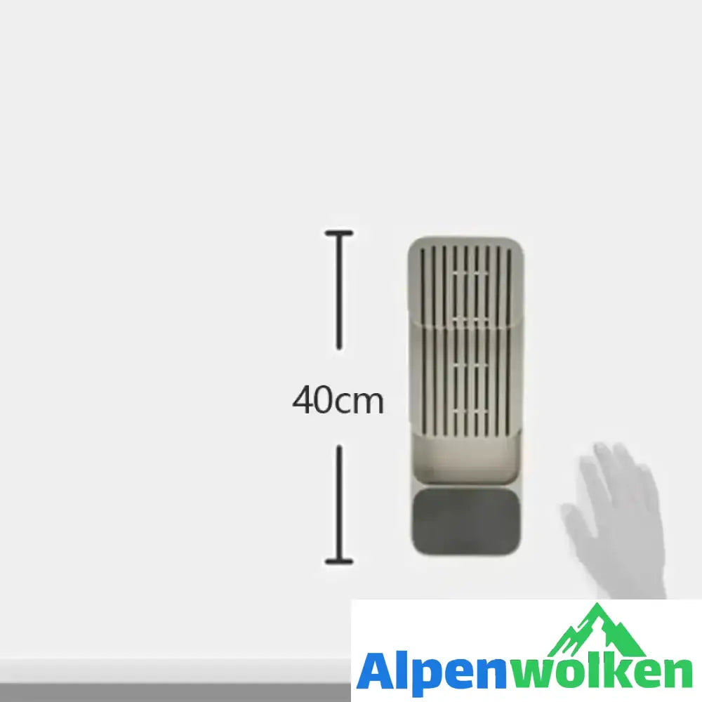 Alpenwolken - Schubladeneinsatz für Messeraufbewahrung