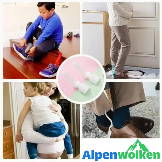 Alpenwolken - Schuhe tragen Helfer