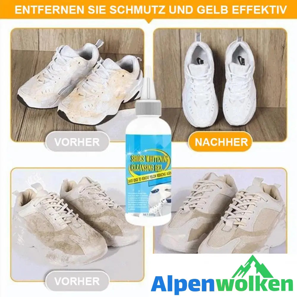 Alpenwolken - Schuhe Whitening Reinigungsgel