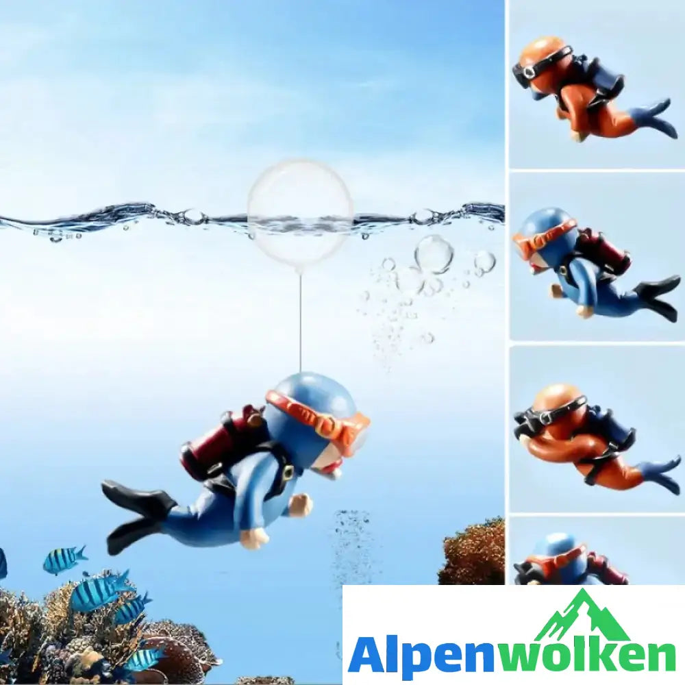 Alpenwolken - Schwimmender Taucher - Aquarium Ornament