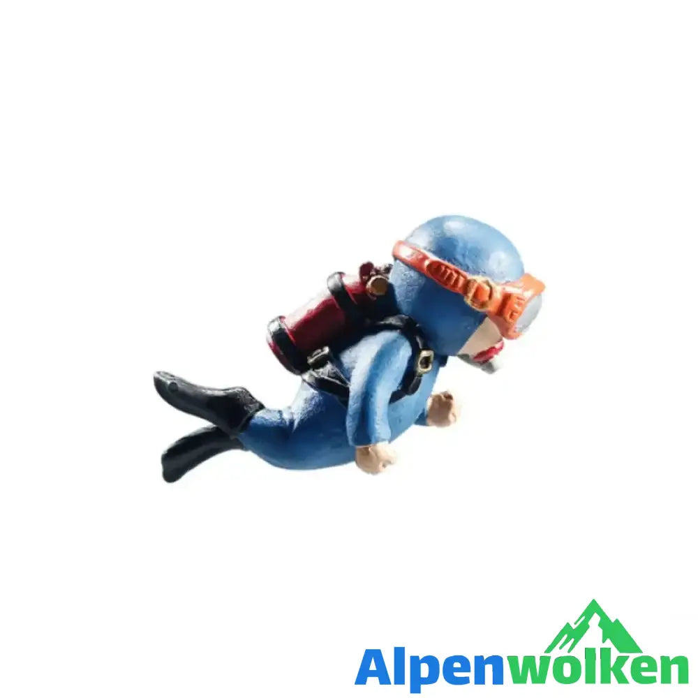 Alpenwolken - Schwimmender Taucher - Aquarium Ornament