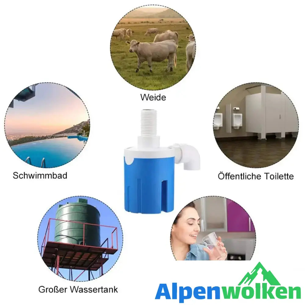 Alpenwolken - Sechspunkt-Schwimmerventil