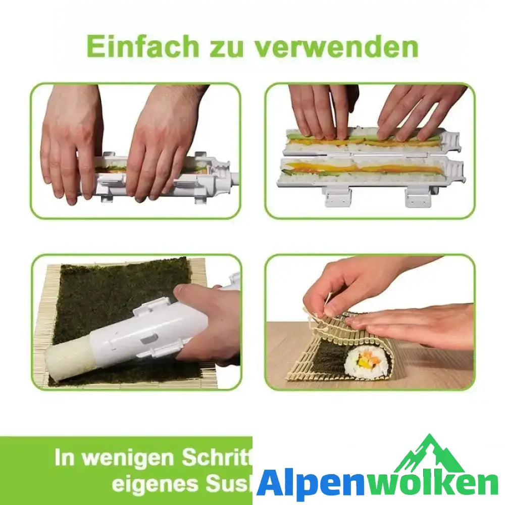 Alpenwolken - Selber perfektes Sushi Machen, Kunststoff (PP): Topilène BPA Free