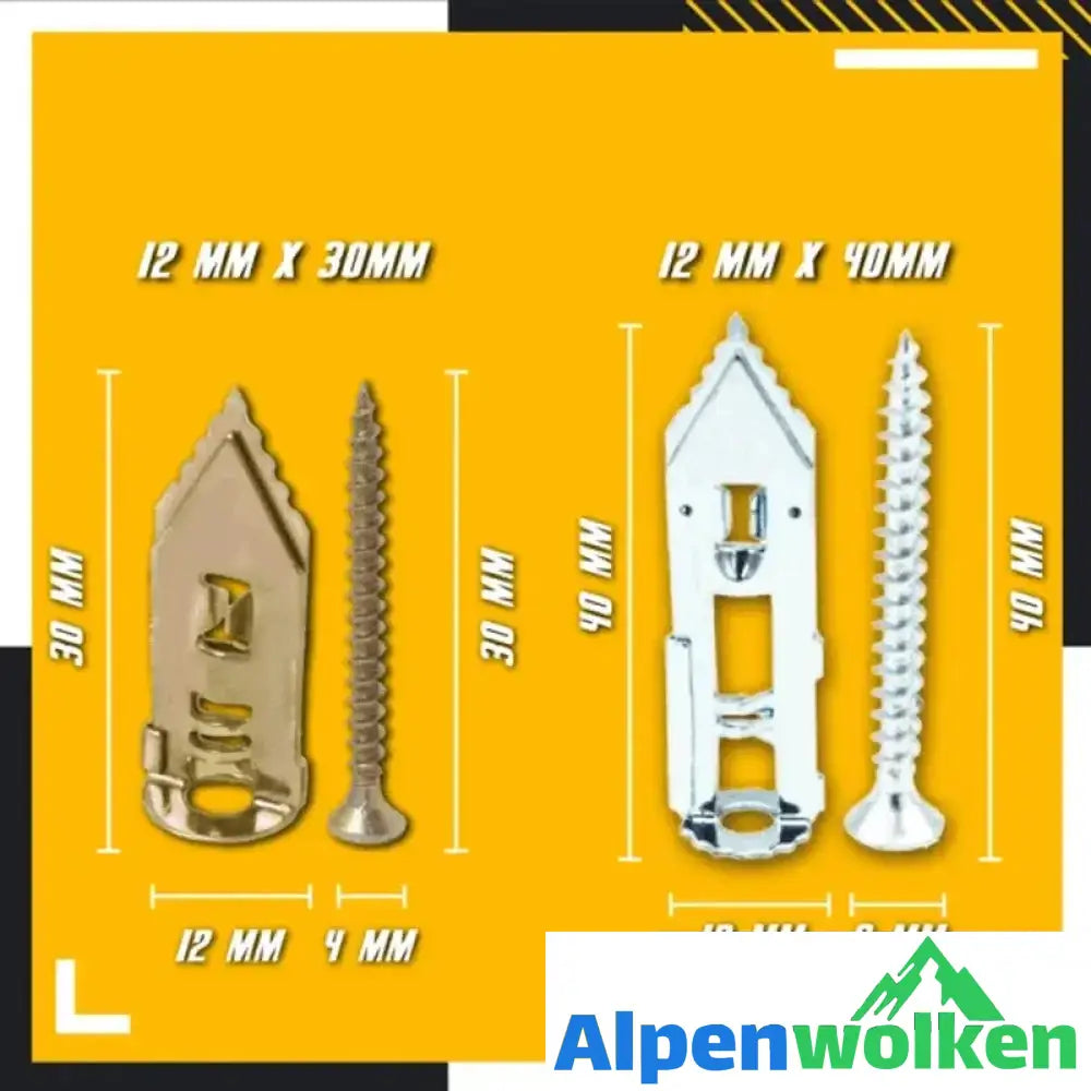 Alpenwolken - Selbstbohrende Dehnschrauben