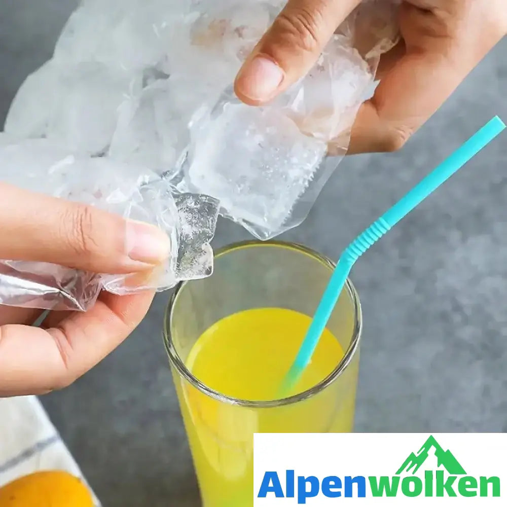 Alpenwolken - Selbstdichtender Eiswürfelform Sack