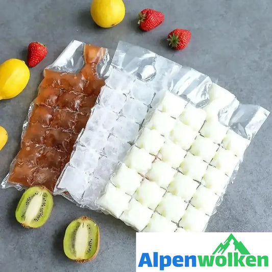 Alpenwolken - Selbstdichtender Eiswürfelform Sack