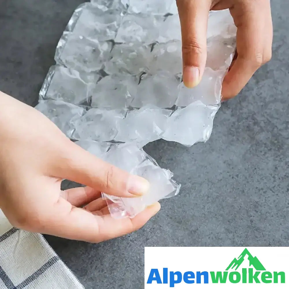 Alpenwolken - Selbstdichtender Eiswürfelform Sack