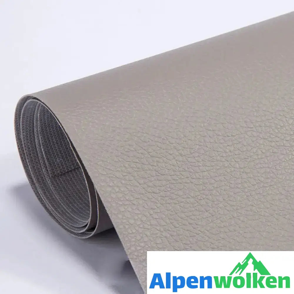 Alpenwolken - Selbstklebende Aufkleber für Ledersofas Grau