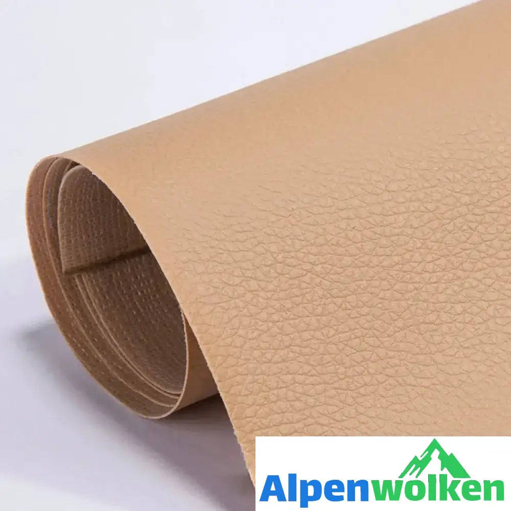 Alpenwolken - Selbstklebende Aufkleber für Ledersofas Khaki