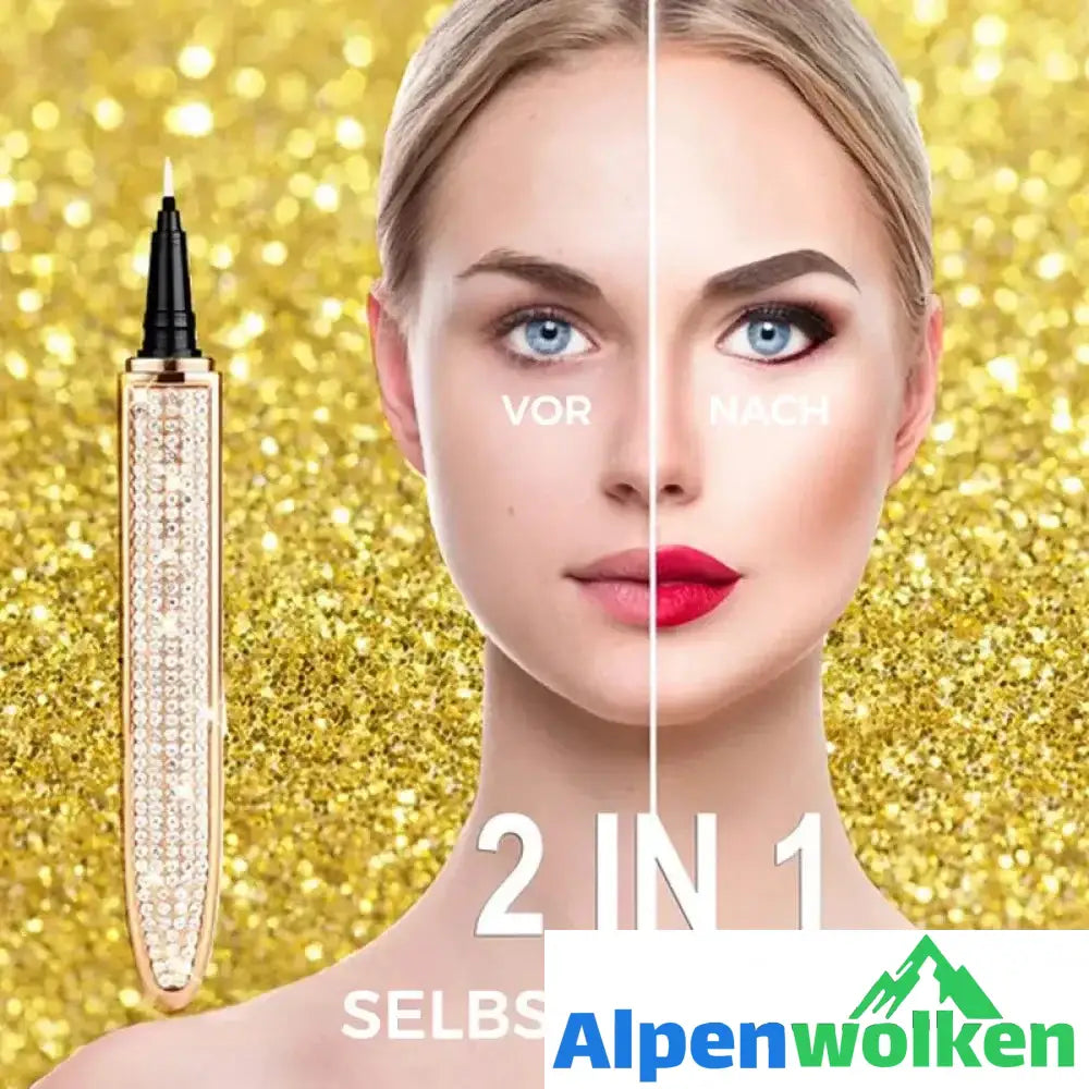 Alpenwolken - Selbstklebender langlebiger Eyeliner Wimpernklebestift