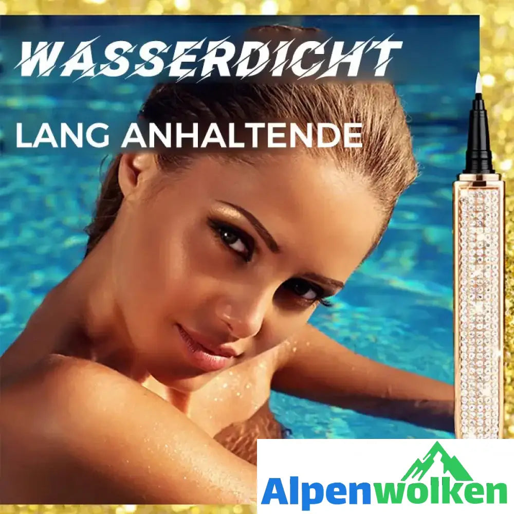 Alpenwolken - Selbstklebender langlebiger Eyeliner Wimpernklebestift