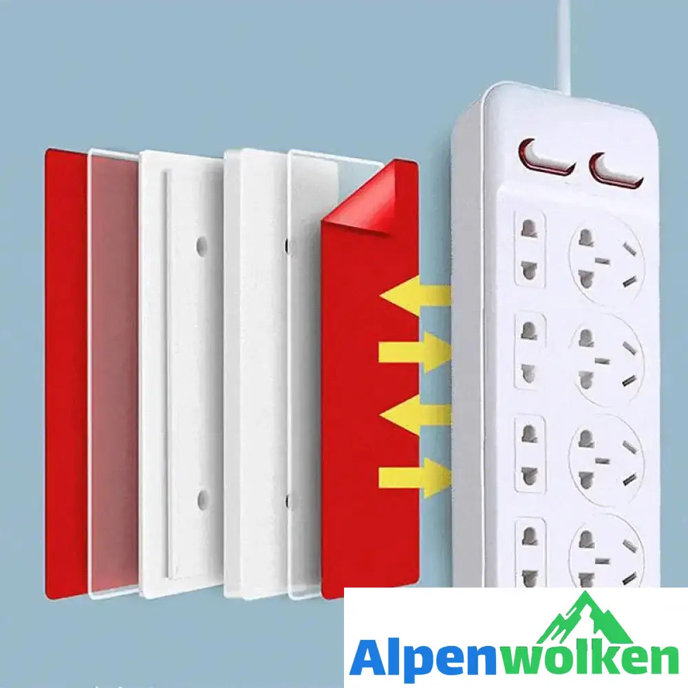 Alpenwolken - Selbstklebender Stanzfreier Sockelhalter