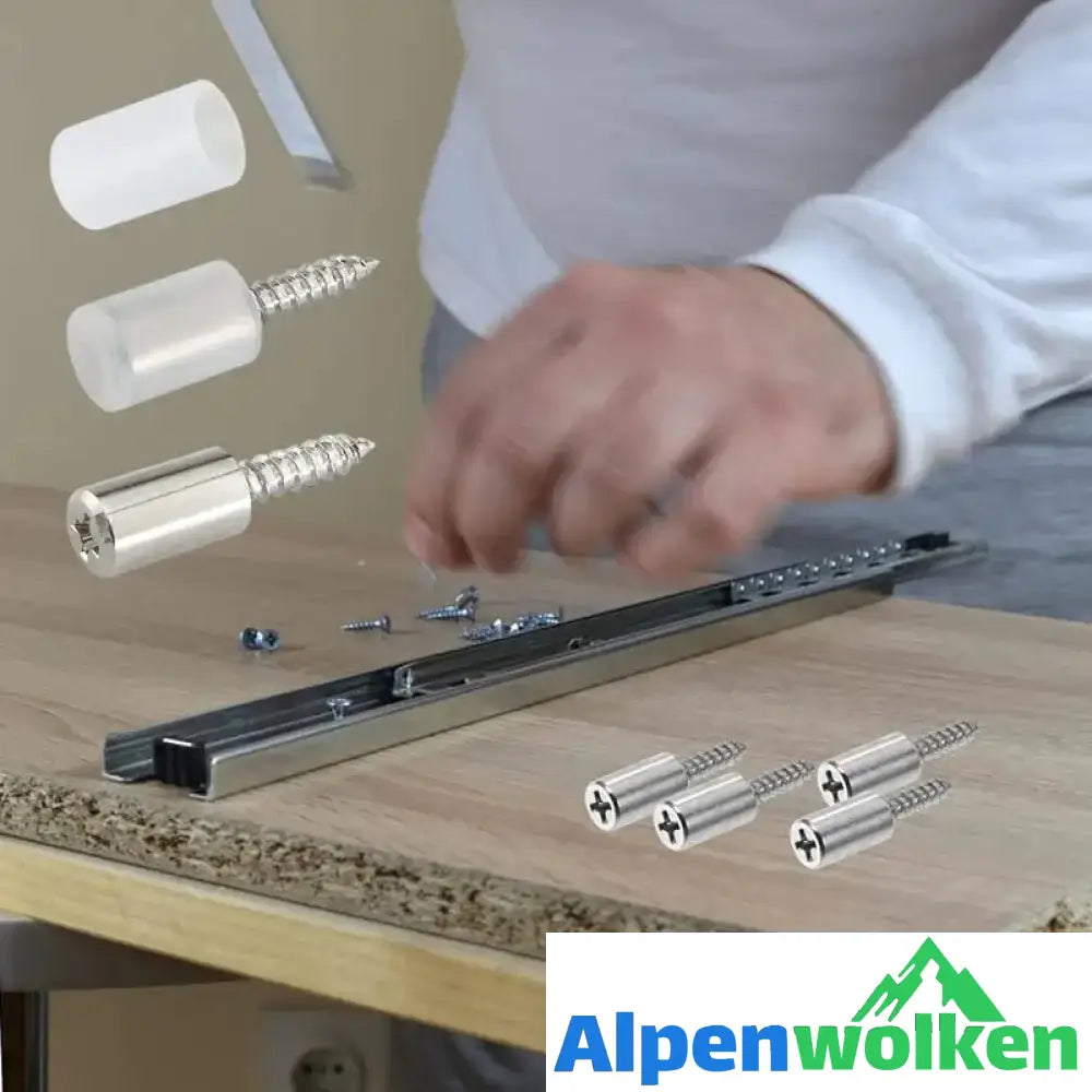 Alpenwolken - Selbstschneidende integrierte Schraubenlaminathalterung