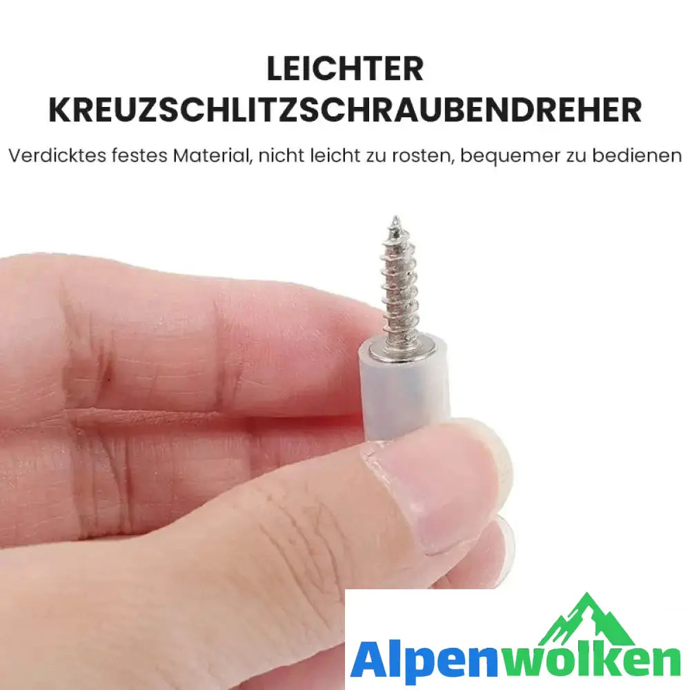 Alpenwolken - Selbstschneidende integrierte Schraubenlaminathalterung