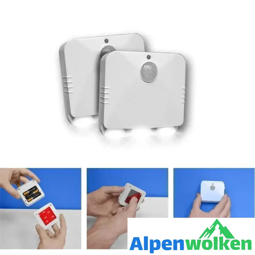 Alpenwolken - Sensor Wireless LED Nachtlicht, 2 PC