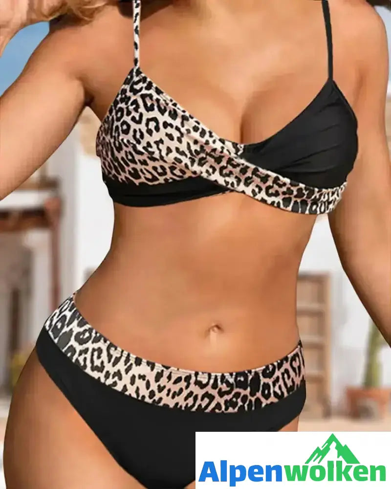 Alpenwolken - Sexy Bikinis mit Leopardenmuster