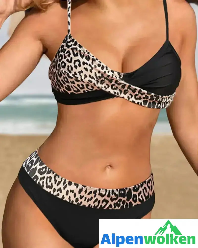 Alpenwolken - Sexy Bikinis mit Leopardenmuster