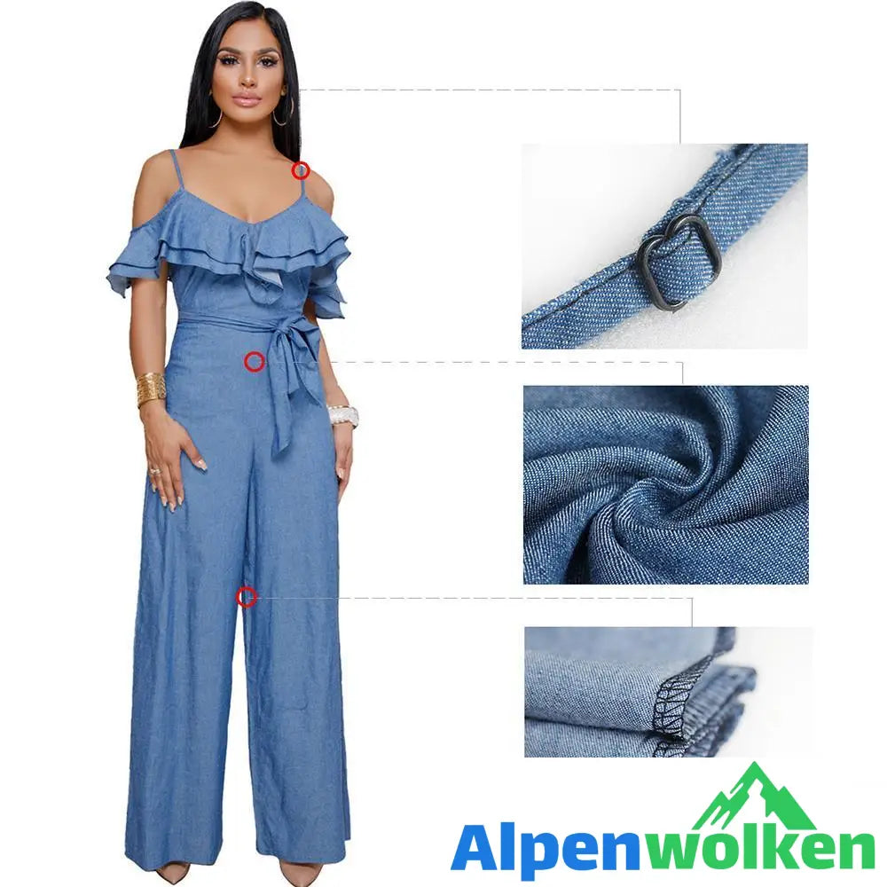 Alpenwolken - Sexy Damen Jumpsuit