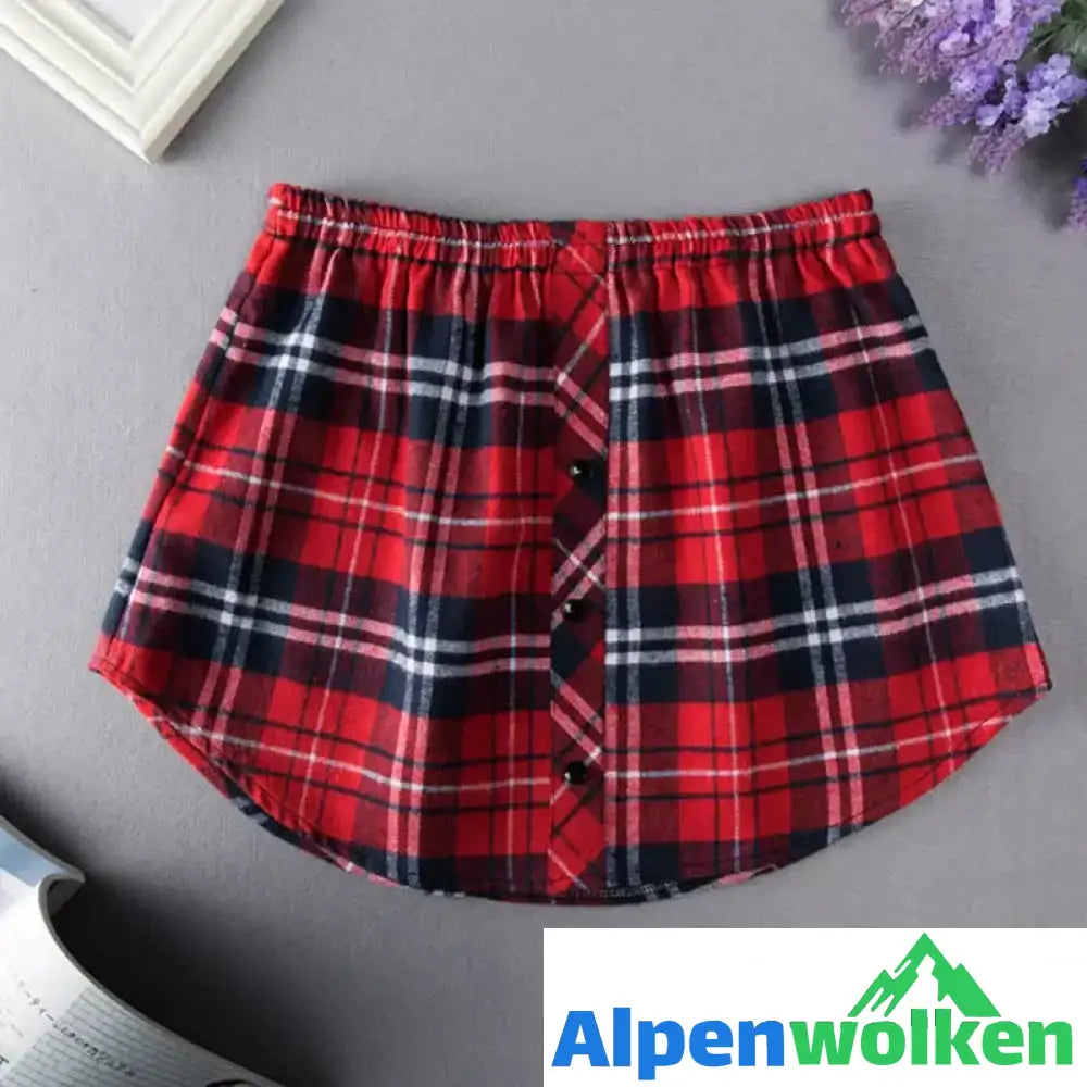 Alpenwolken - Shirt-Extender Rot