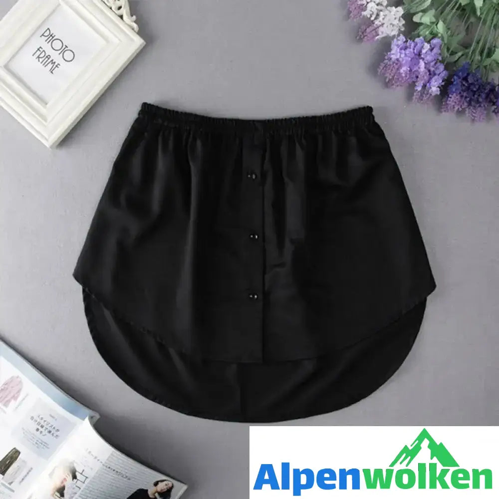 Alpenwolken - Shirt-Extender Schwarz