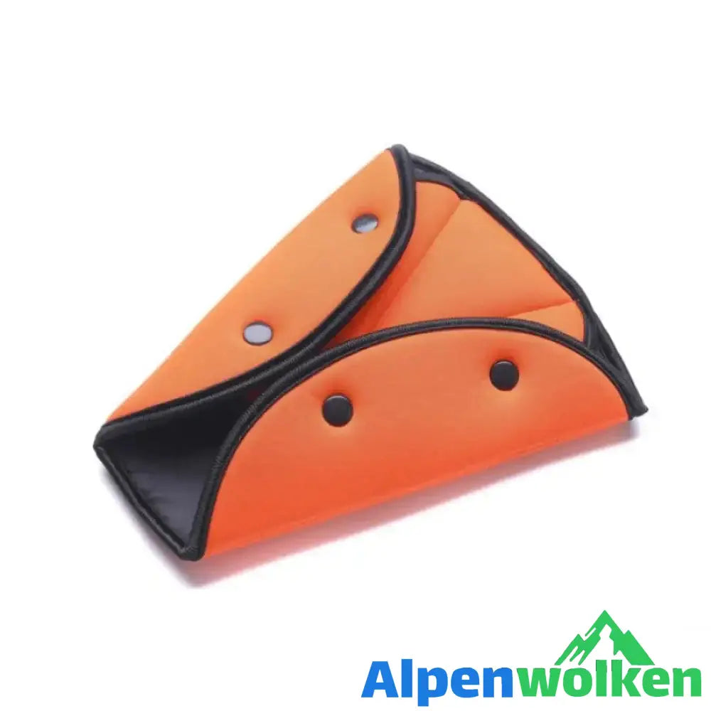 Alpenwolken - Sicherheitsgurteinstellung orange