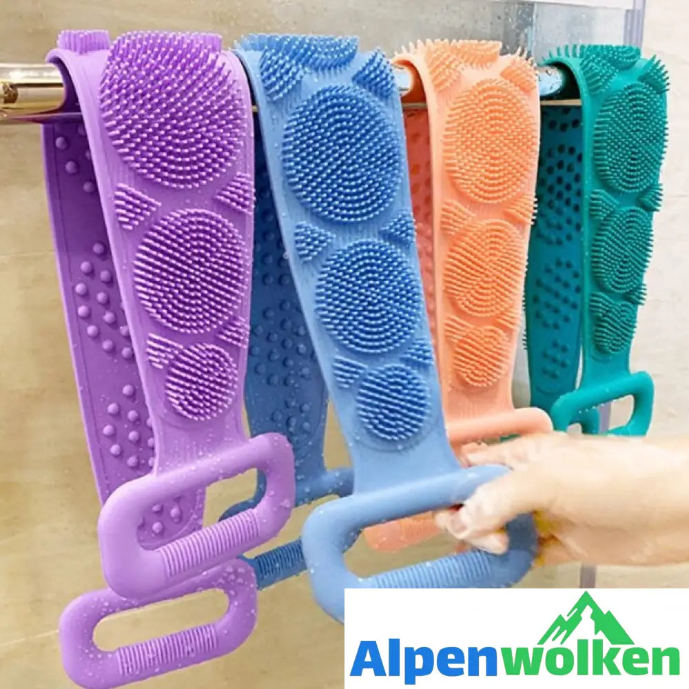 Alpenwolken - Silicon Body Scrubber Belt