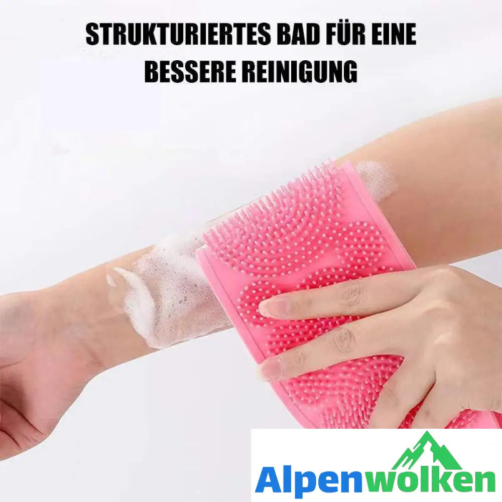 Alpenwolken - Silicon Body Scrubber Belt