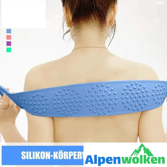 Alpenwolken - Silicon Body Scrubber Belt