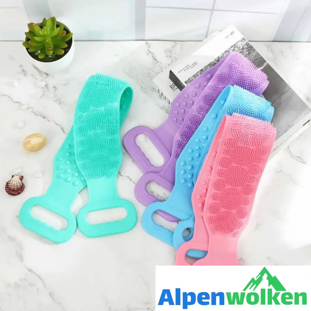 Alpenwolken - Silicon Body Scrubber Belt