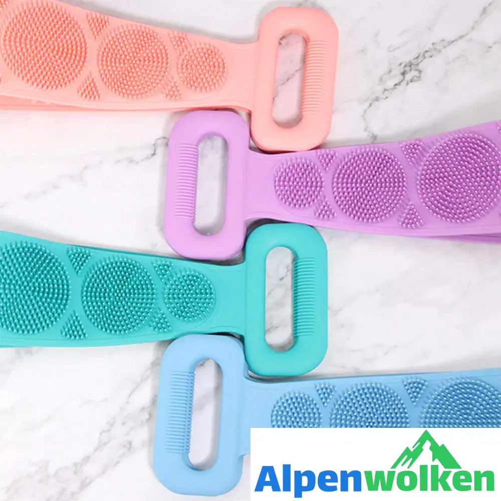 Alpenwolken - Silicon Body Scrubber Belt