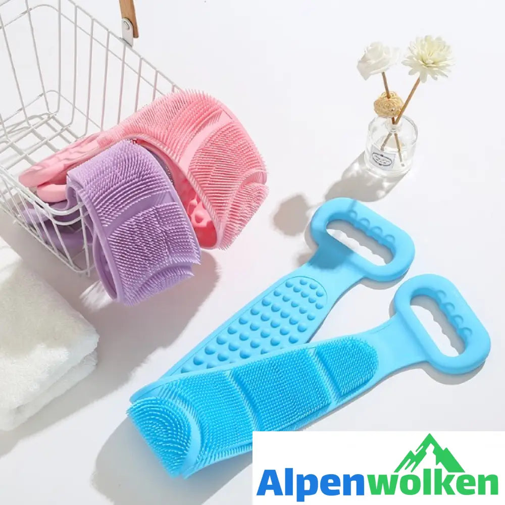 Alpenwolken - Silicon Body Scrubber Belt