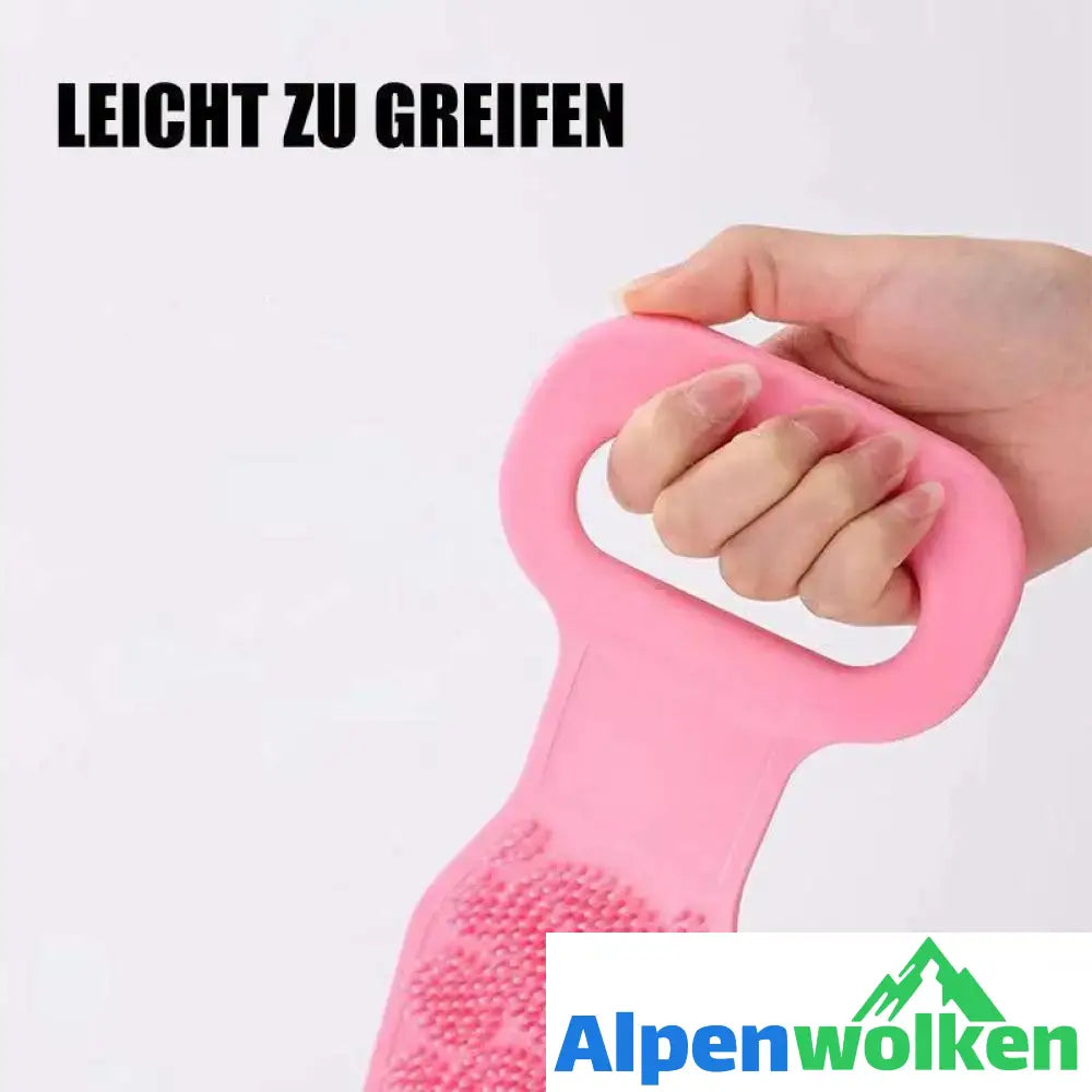 Alpenwolken - Silicon Body Scrubber Belt