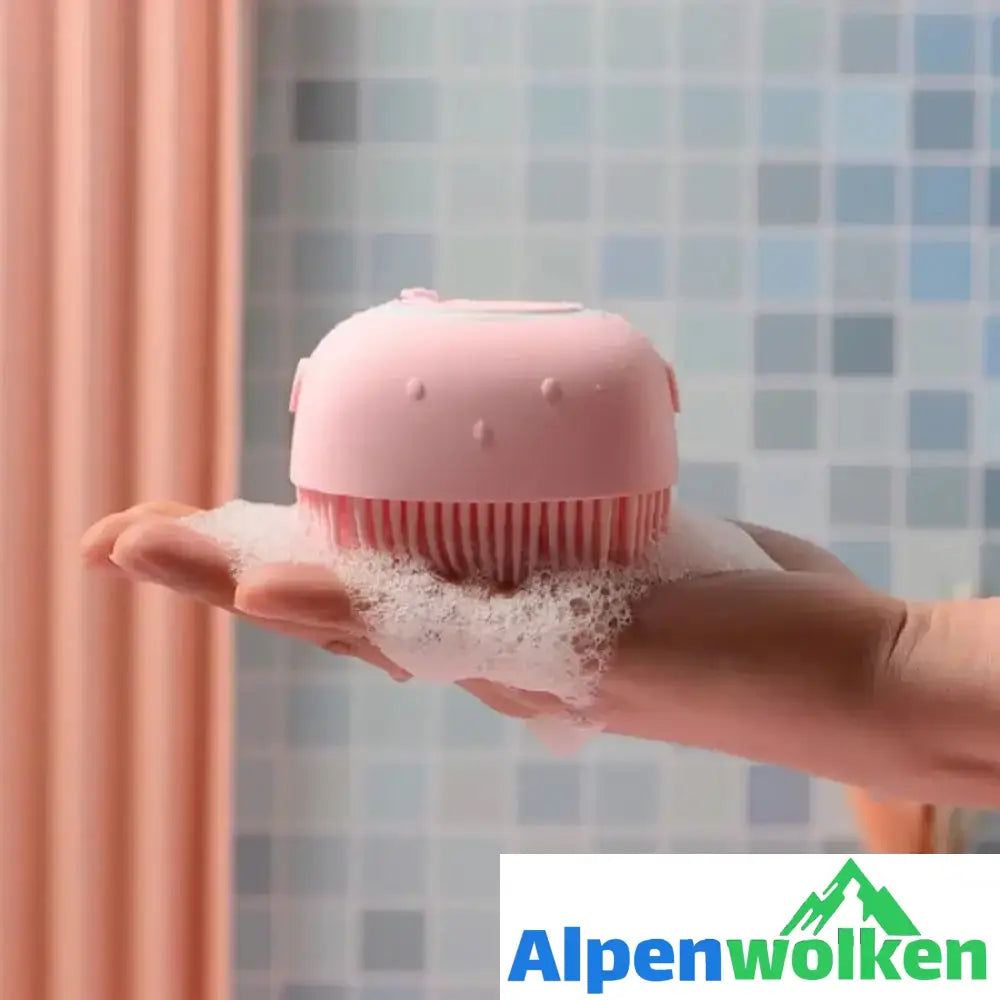 Alpenwolken - Silikon Bademassage weiche Bürste