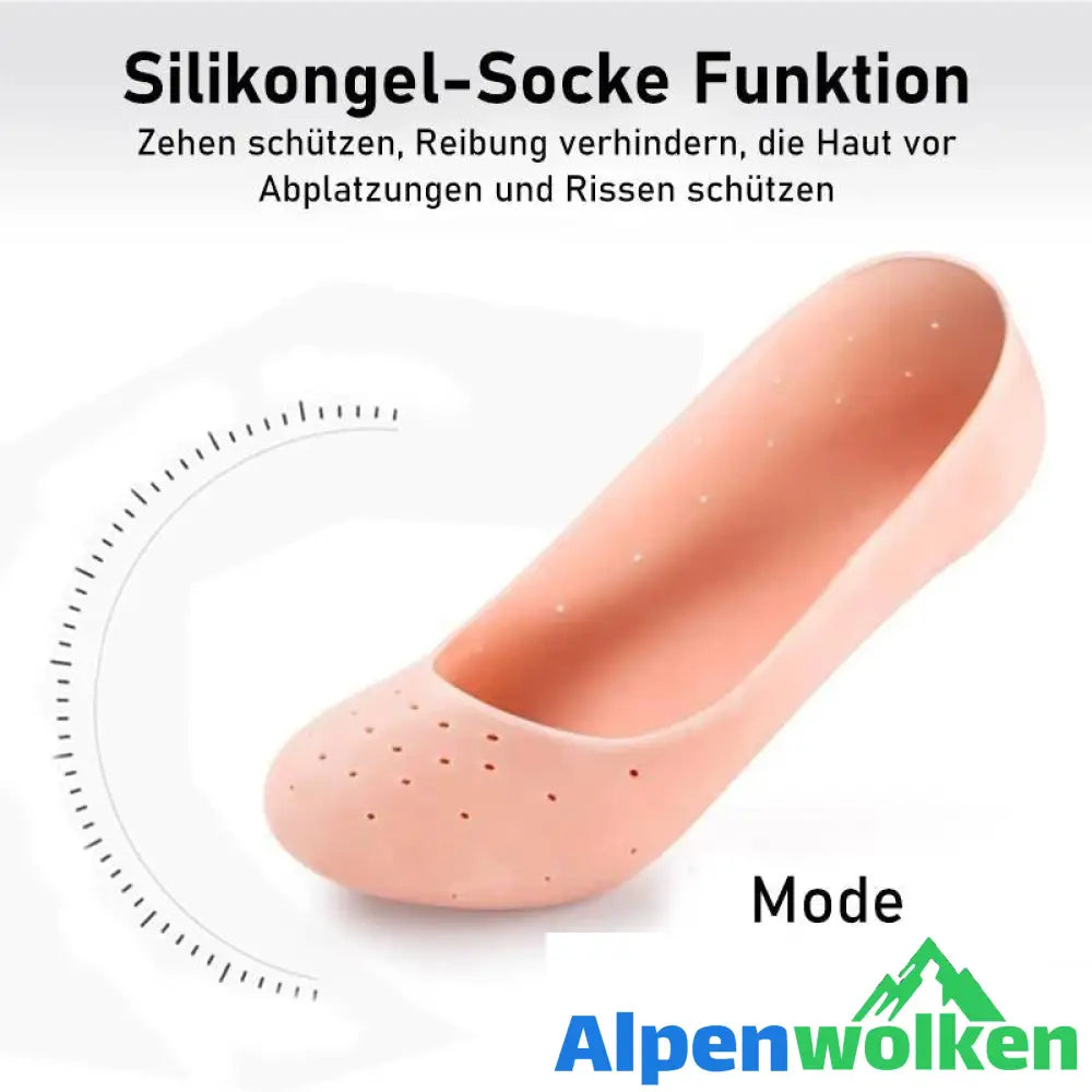 Alpenwolken - Silikon Bootsocken