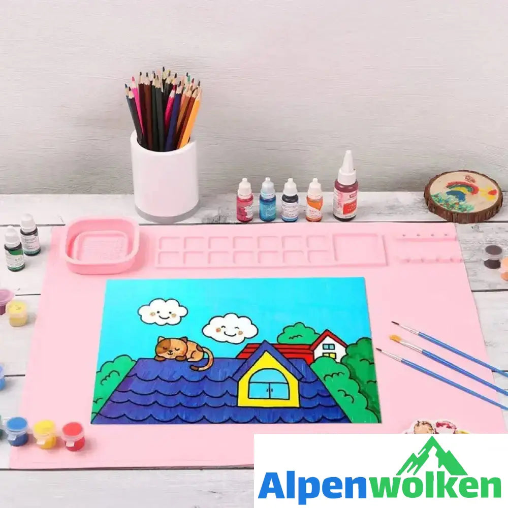 Alpenwolken - Silikon Malmatte