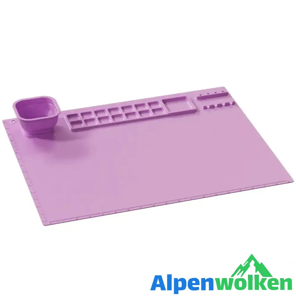 Alpenwolken - Silikon Malmatte lila