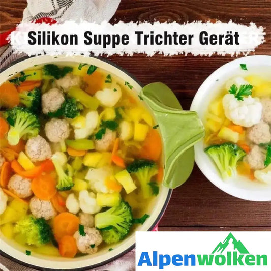 Alpenwolken - Silikon Suppe Trichter Gerät