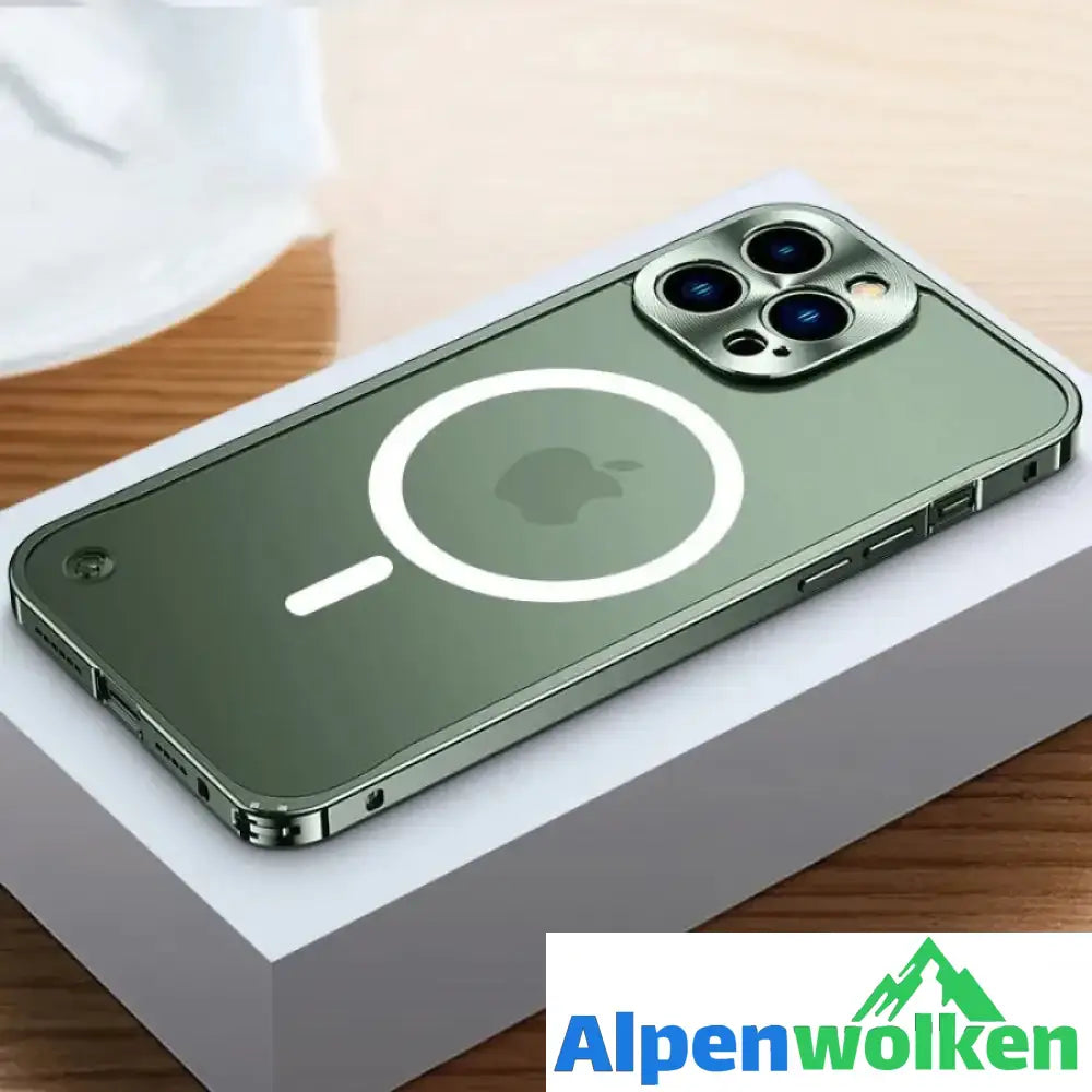 Alpenwolken - 📱Silvester-Sale - 50 % Rabatt📱Magnetische Handyhülle für iPhone mit Metallrahmen