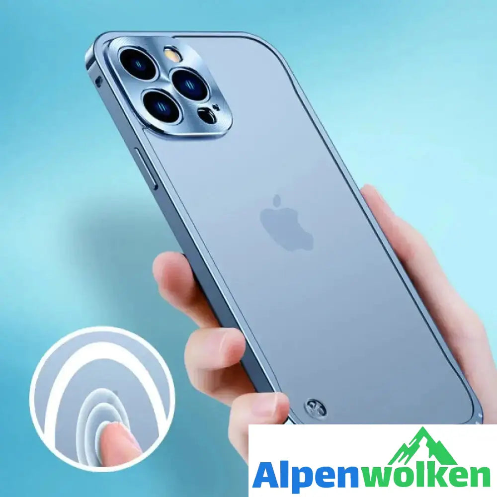 Alpenwolken - 📱Silvester-Sale - 50 % Rabatt📱Magnetische Handyhülle für iPhone mit Metallrahmen