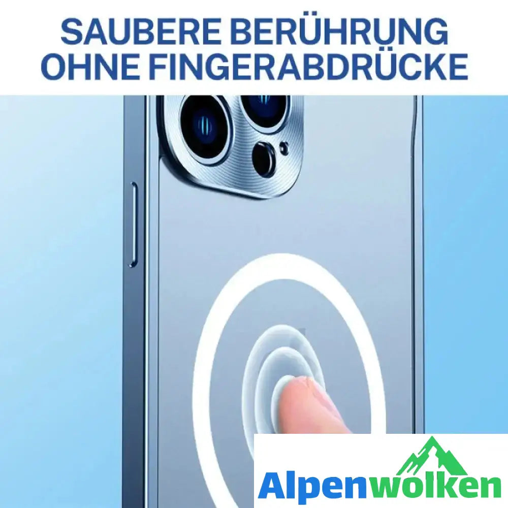 Alpenwolken - 📱Silvester-Sale - 50 % Rabatt📱Magnetische Handyhülle für iPhone mit Metallrahmen